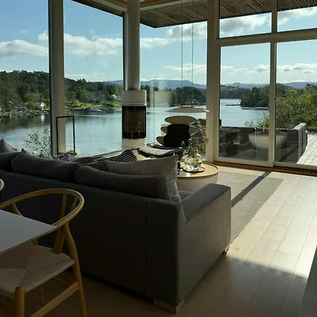 And Boathouse By The Sea In Sveio Vatland